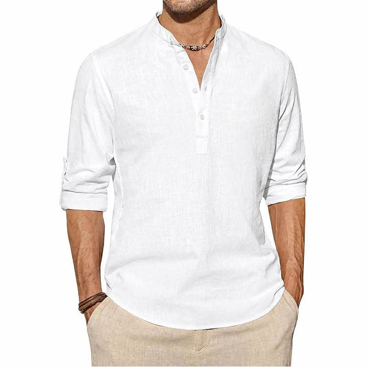 Edward Stone Long Sleeve Henley Shirt