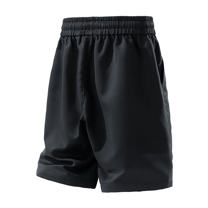 Ethan - Men's Drawstring Shorts with Utility Zip Pocket