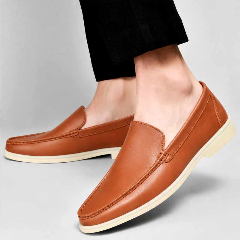 Ethel - Smooth Leather Casual Loafers