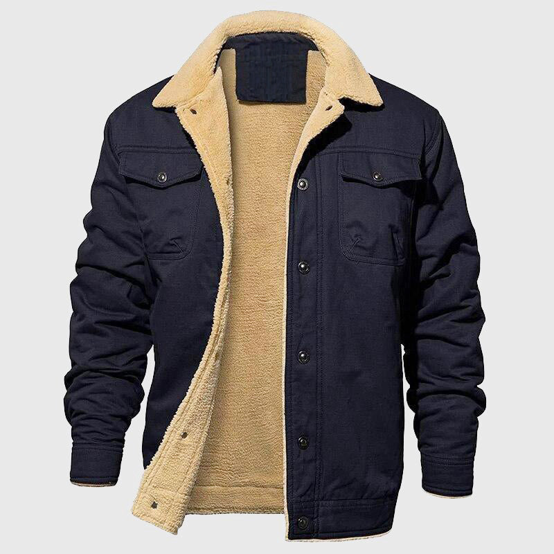 Hunter - Men's Sherpa Lined Utility Jacket