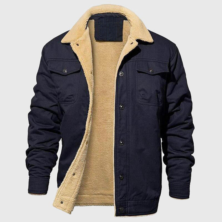 Hunter - Men's Sherpa Lined Utility Jacket
