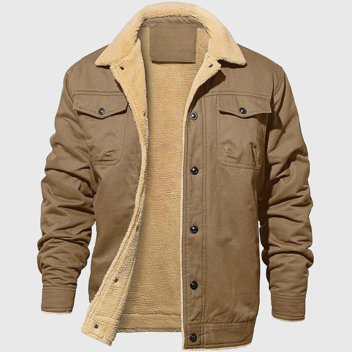 Hunter - Men's Sherpa Lined Utility Jacket