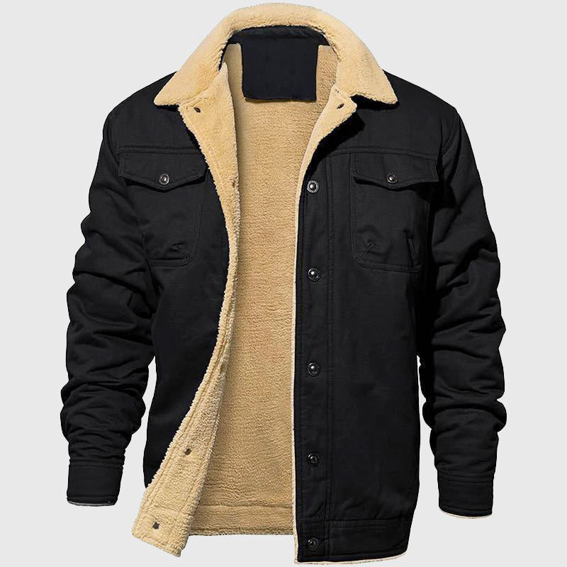 Hunter - Men's Sherpa Lined Utility Jacket