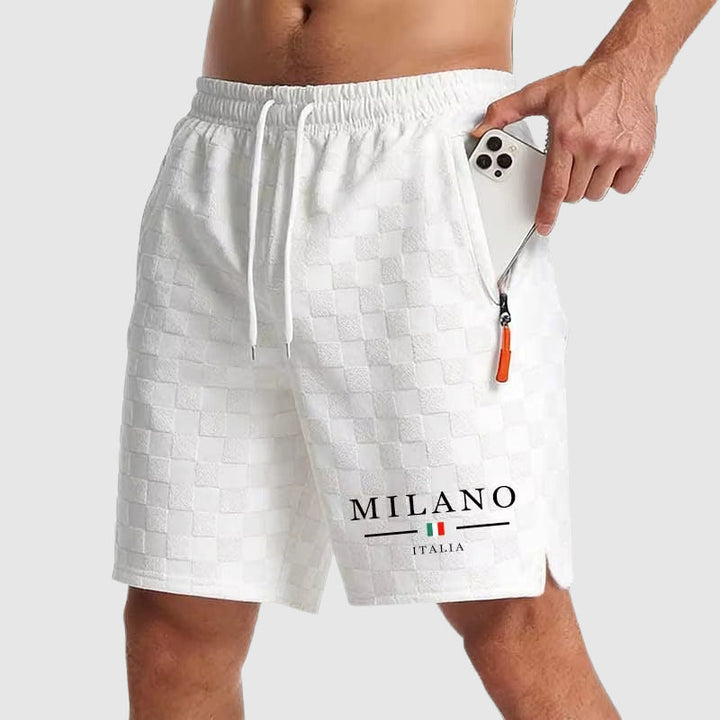 Jesse - Men’s Drawstring Zip Pocket Shorts