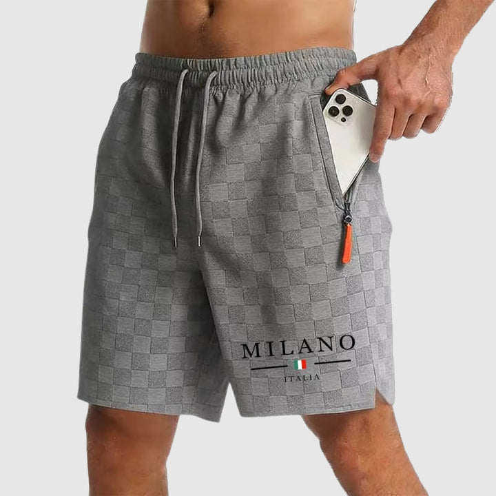 Jesse - Men’s Drawstring Zip Pocket Shorts