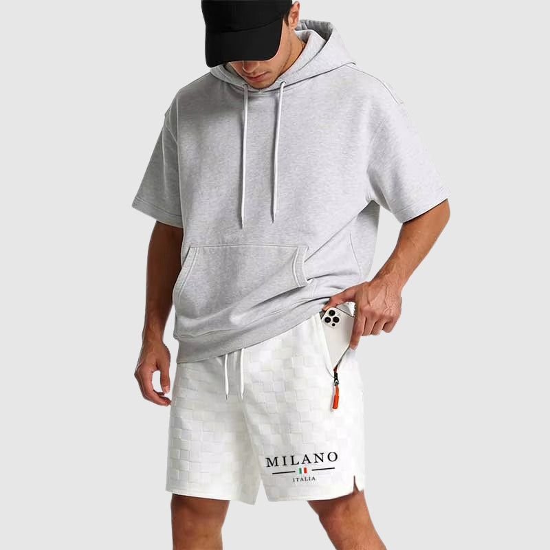 Jesse - Men’s Drawstring Zip Pocket Shorts