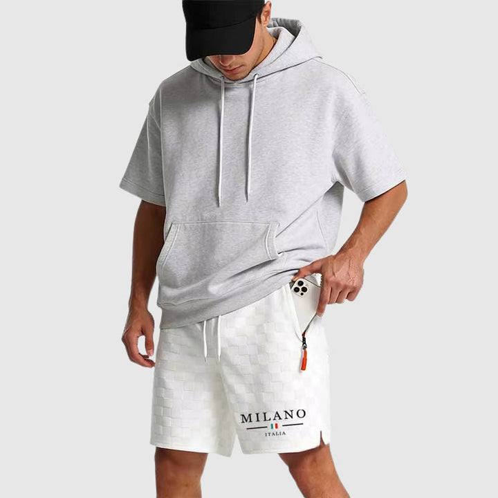 Jesse - Men’s Drawstring Zip Pocket Shorts