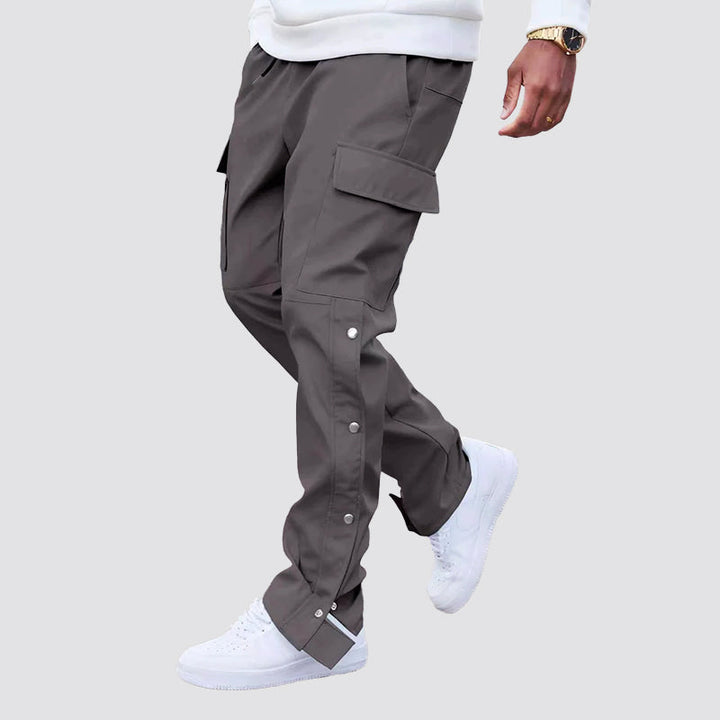 Kaleb - Men’s Snap Hem Utility Cargo Pants