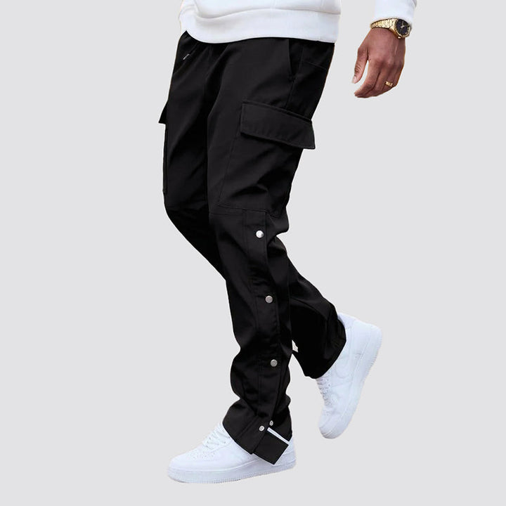 Kaleb - Men’s Snap Hem Utility Cargo Pants