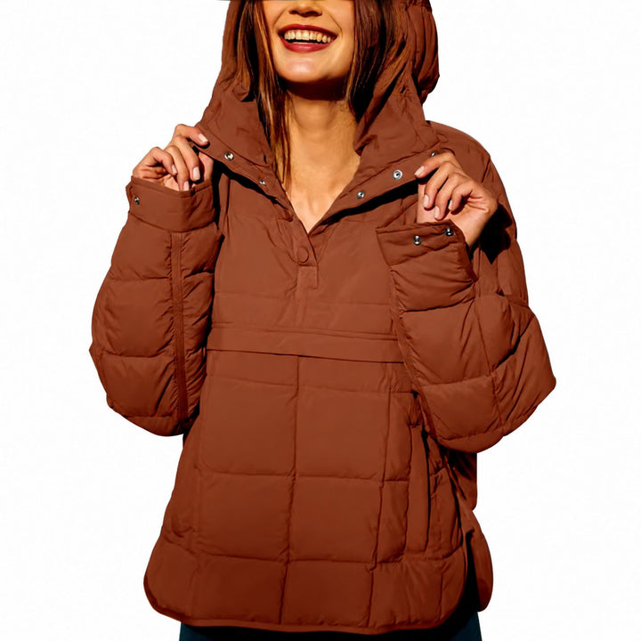 Kestrel - Women's Hooded Pullover Puffer Jacket