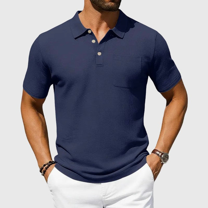 Kevin - Men's Classic Pocket Polo Shirt