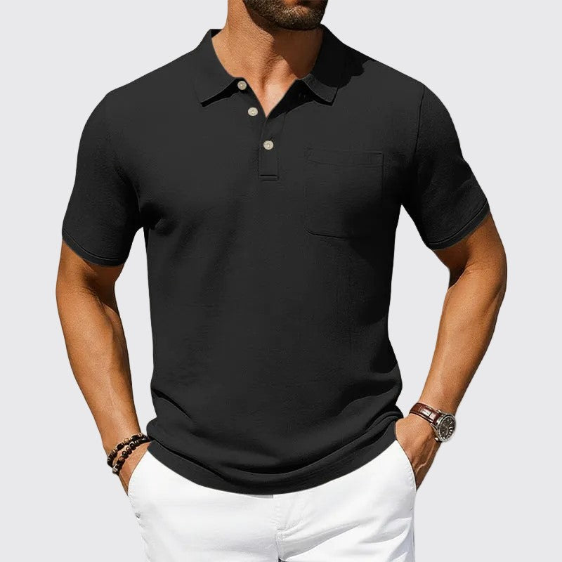 Kevin - Men's Classic Pocket Polo Shirt