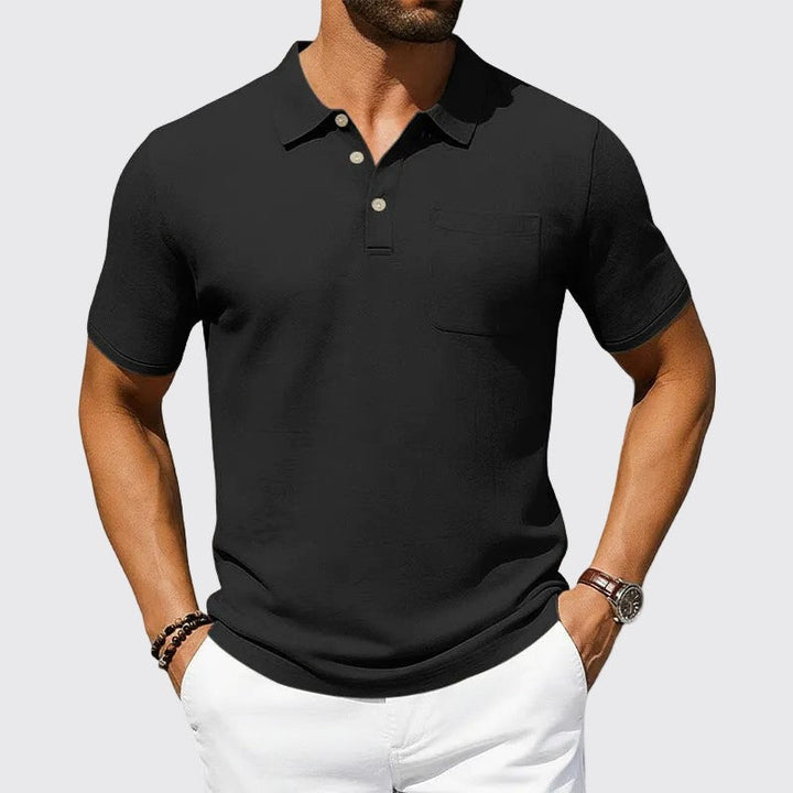 Kevin - Men's Classic Pocket Polo Shirt