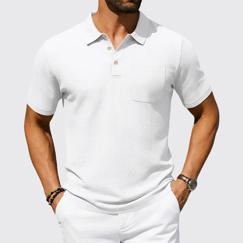 Kevin - Men's Classic Pocket Polo Shirt