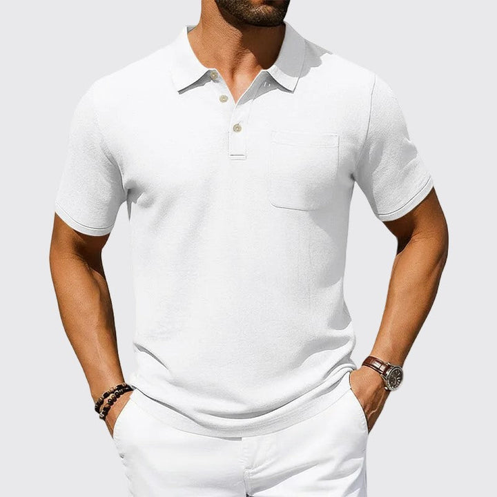Kevin - Men's Classic Pocket Polo Shirt