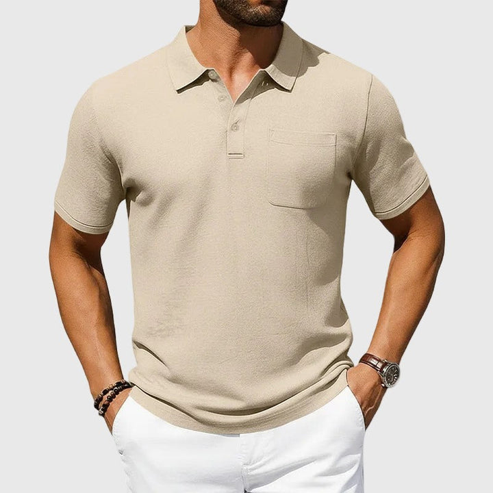 Kevin - Men's Classic Pocket Polo Shirt
