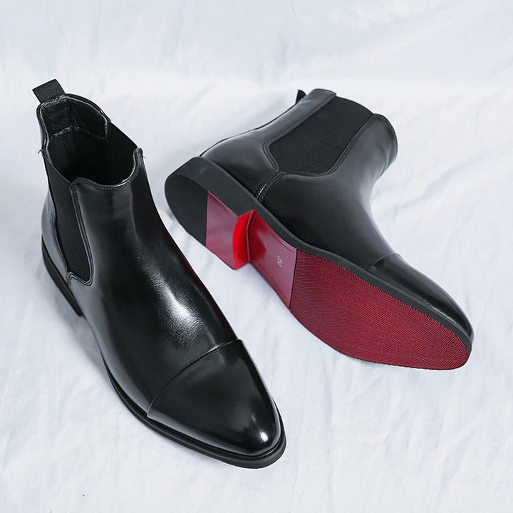 Kevin - Men's Signature Leather Chelsea Boots