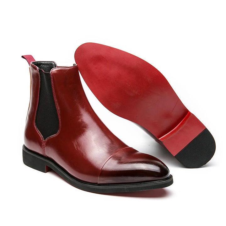 Kevin - Men's Signature Leather Chelsea Boots