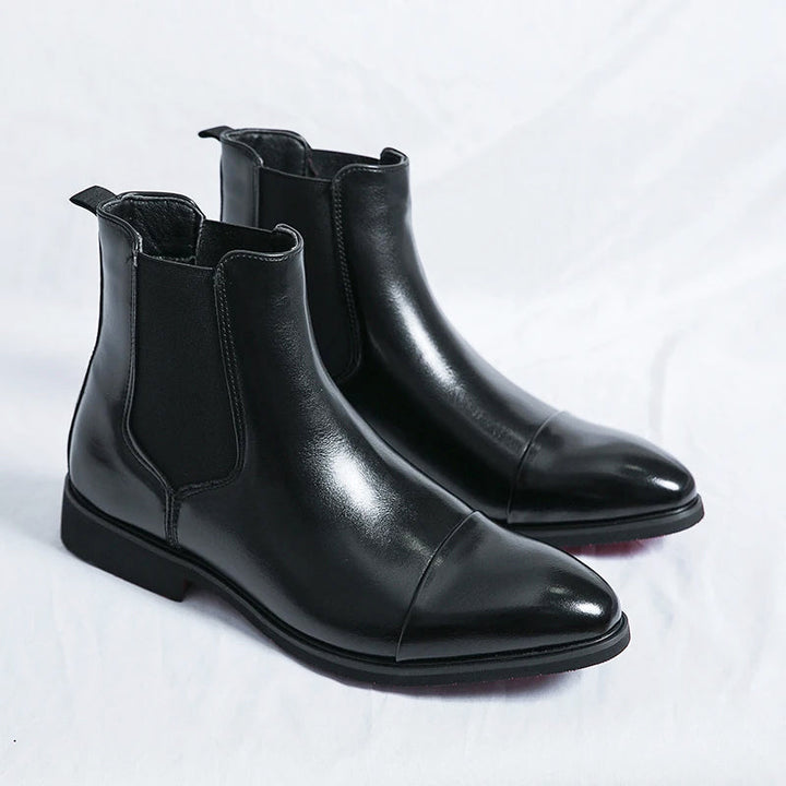Kevin - Men's Signature Leather Chelsea Boots