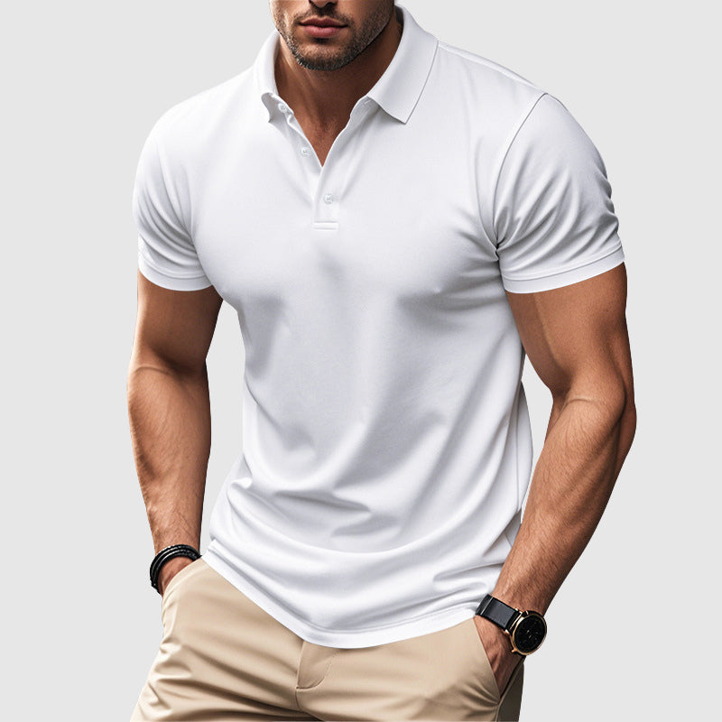 Kyle - Men's Short Sleeve Fitted Polo Shirt