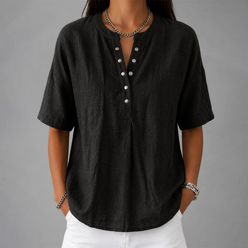 Lacey - Women's Casual Snap-Front Shirt
