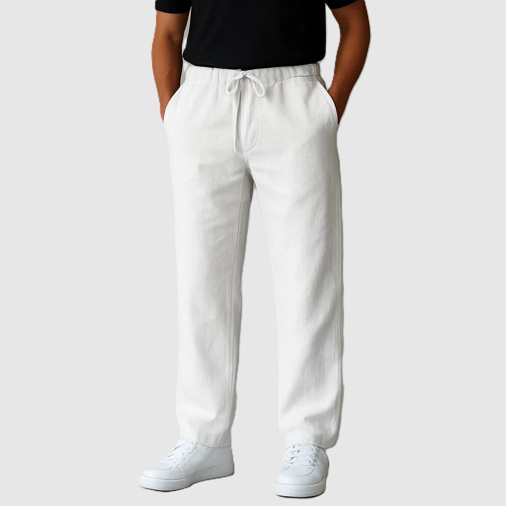 Logan - Men's Drawstring Straight Leg Pants