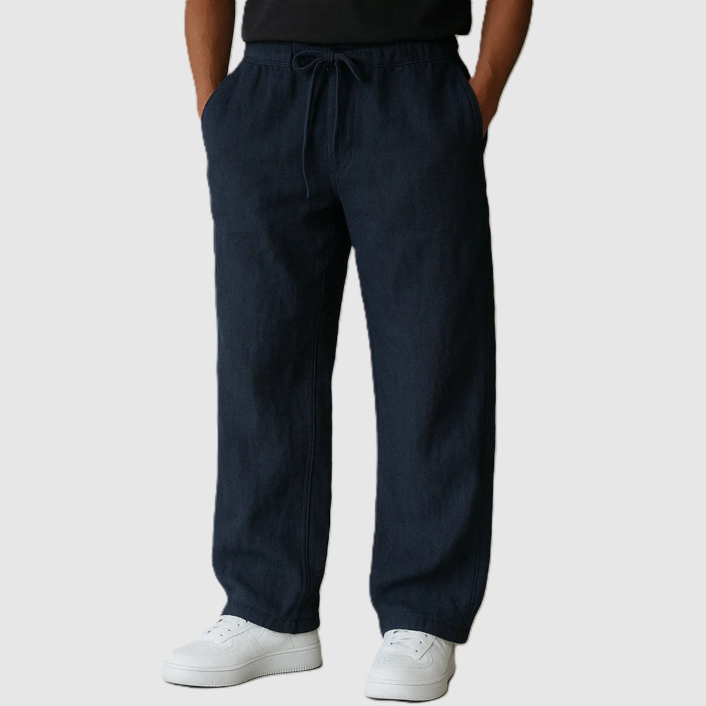 Logan - Men's Drawstring Straight Leg Pants