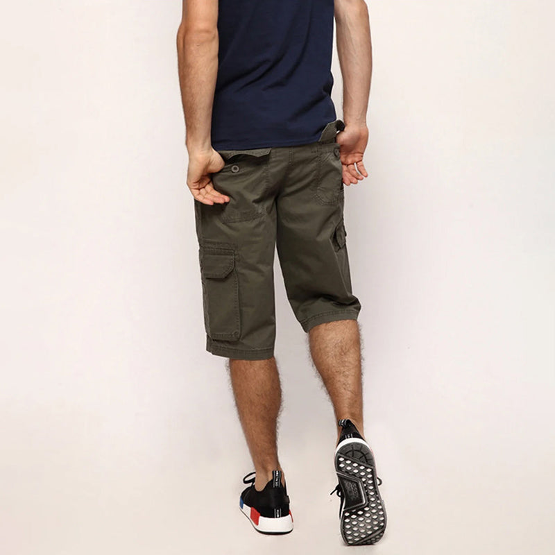 Louis Morel Cargo Shorts with Side Pockets