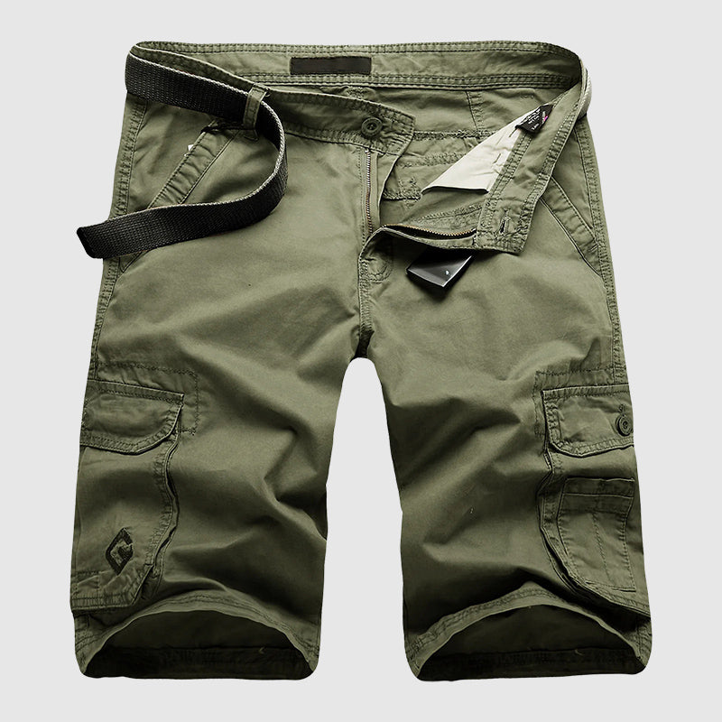 Louis Morel Cargo Shorts with Side Pockets