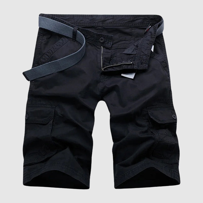 Louis Morel Cargo Shorts with Side Pockets