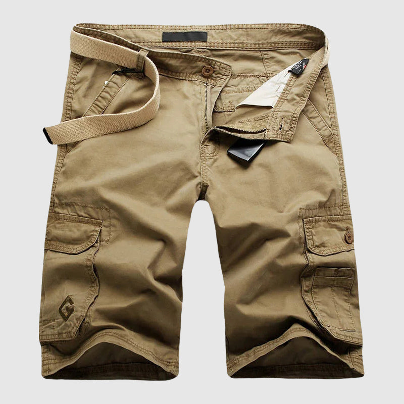 Louis Morel Cargo Shorts with Side Pockets
