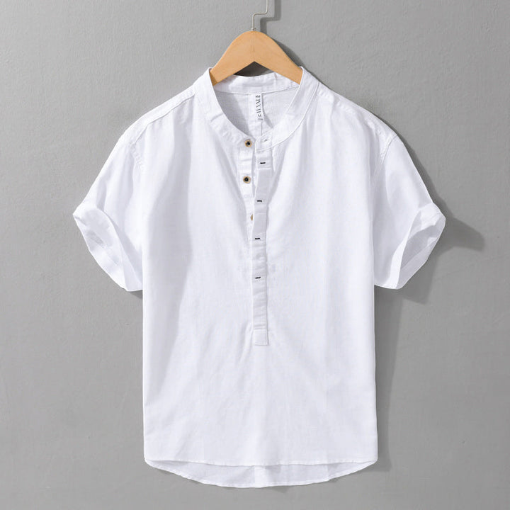Louis Morel Casual Half-Button Summer Shirt