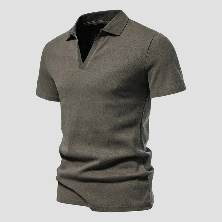 Louis Morel Casual Open Collar Polo