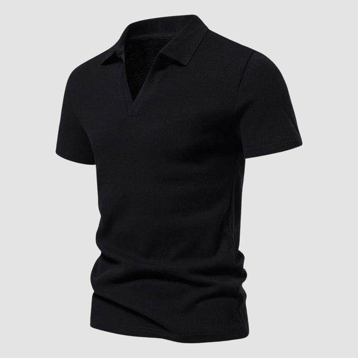 Louis Morel Casual Open Collar Polo