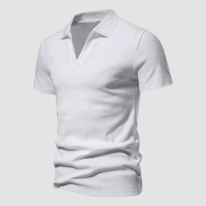 Louis Morel Casual Open Collar Polo