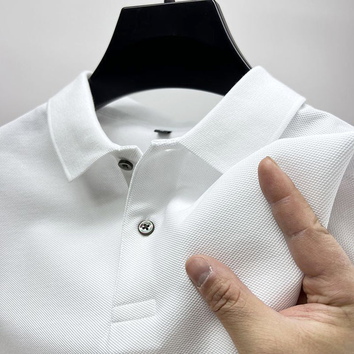 Louis Morel Classic Knit Polo Shirt