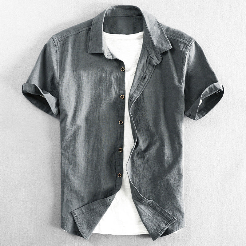 Louis Morel Lightweight Button-Up Shirt