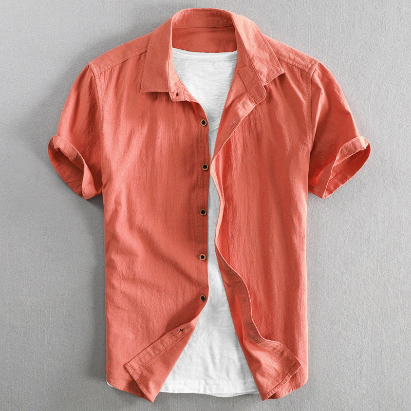Louis Morel Lightweight Button-Up Shirt