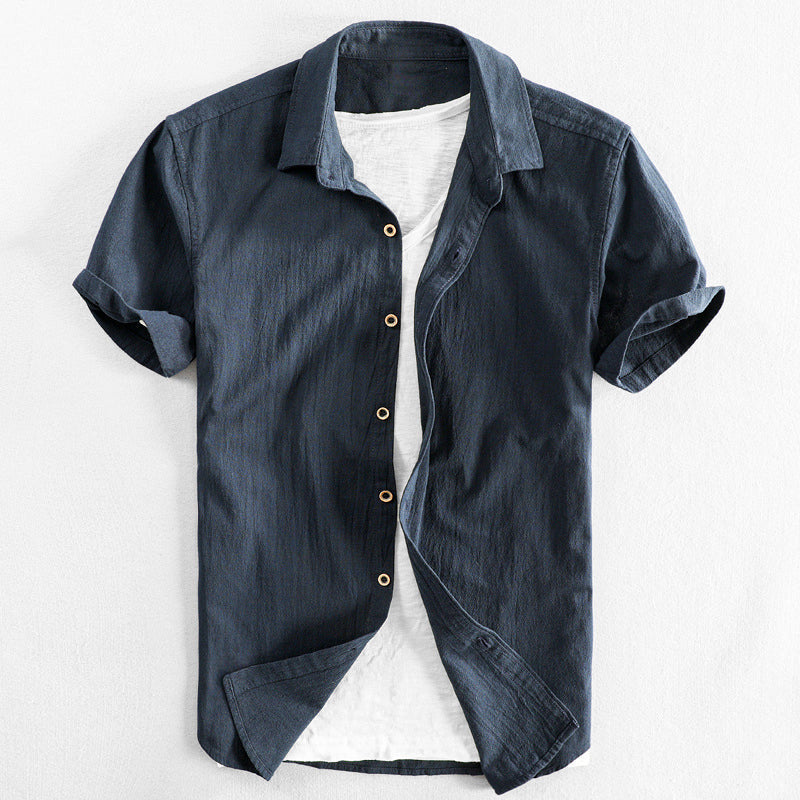 Louis Morel Lightweight Button-Up Shirt