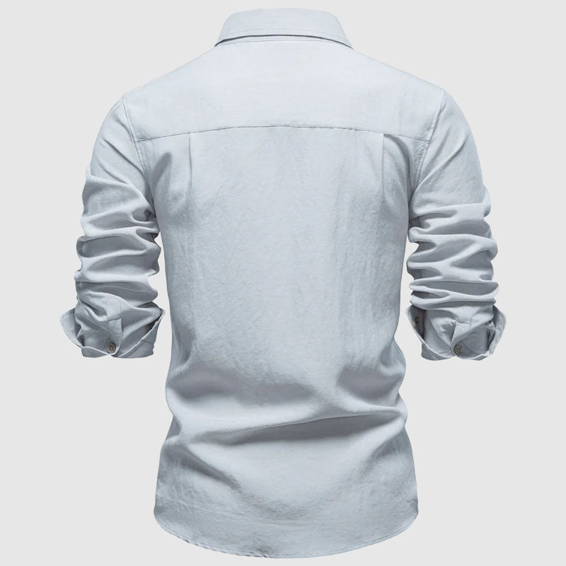 Louis Morel Long Sleeve Button Up Shirt