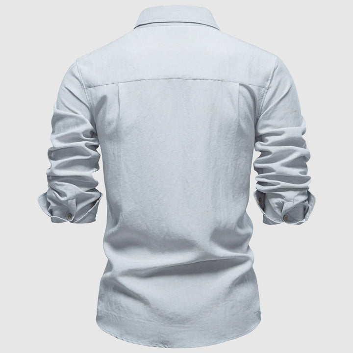Louis Morel Long Sleeve Button Up Shirt