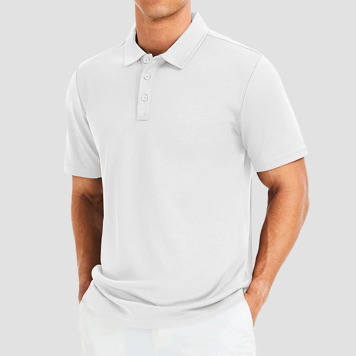 Louis Morel Quick-Dry Golf Polo Shirt