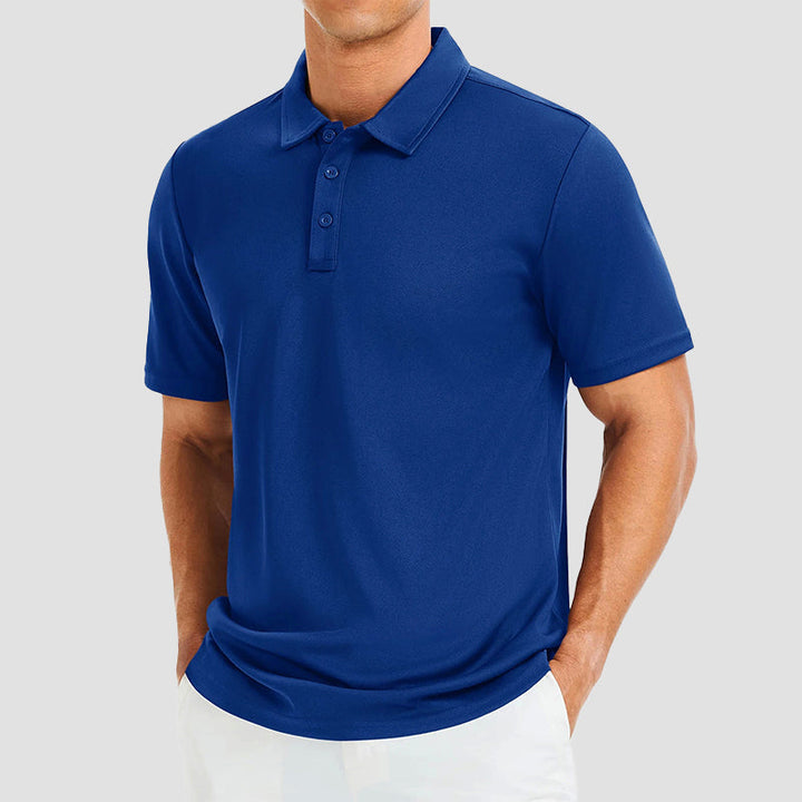 Louis Morel Quick-Dry Golf Polo Shirt