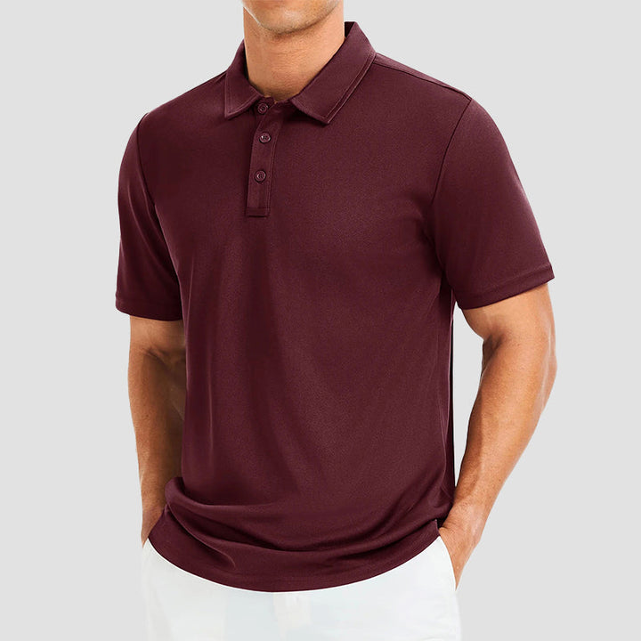 Louis Morel Quick-Dry Golf Polo Shirt