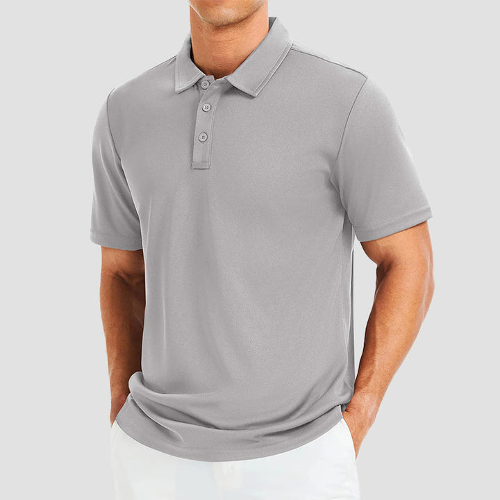 Louis Morel Quick-Dry Golf Polo Shirt