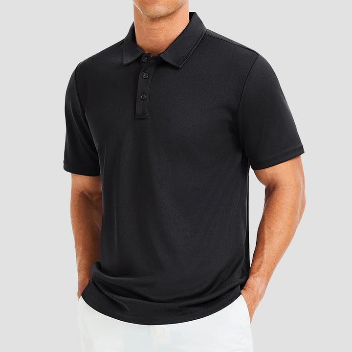 Louis Morel Quick-Dry Golf Polo Shirt