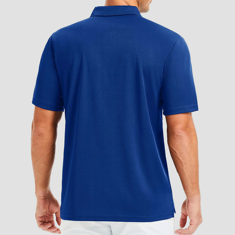 Louis Morel Quick-Dry Golf Polo Shirt