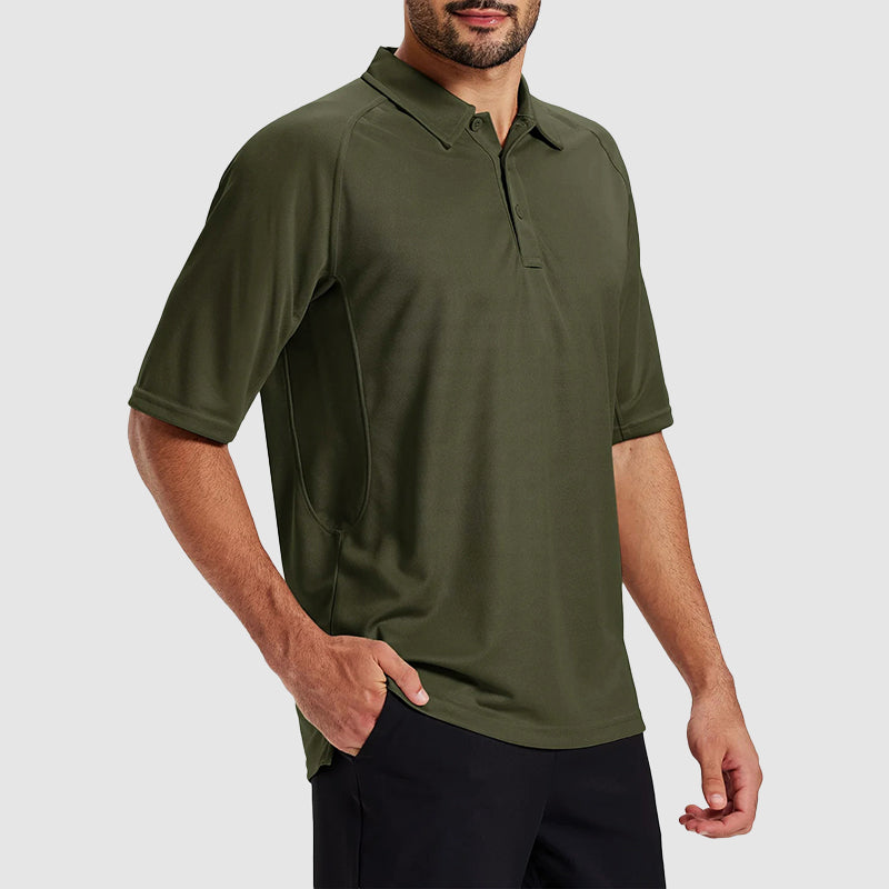 Louis Morel Quick-Dry Tactical Polo Shirt