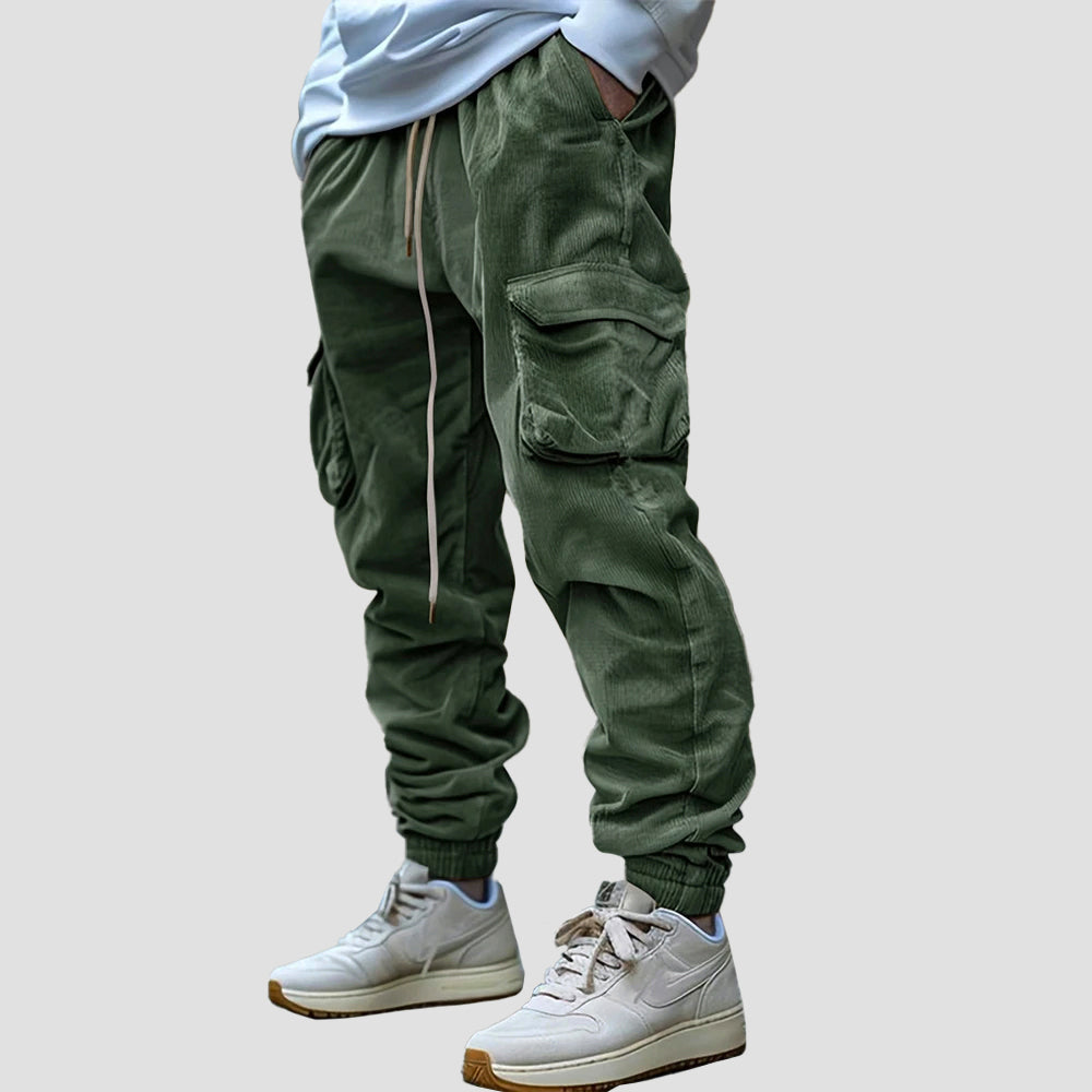 Louis Morel Relaxed Corduroy Cargo Pants