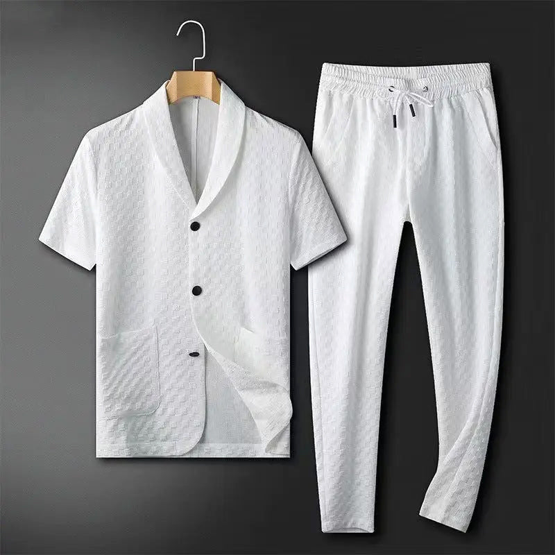 Louis Morel Relaxed Fit Blazer and Pants Set